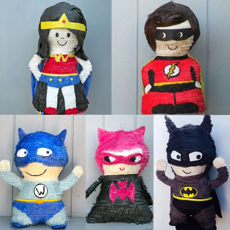 superhero pinatas