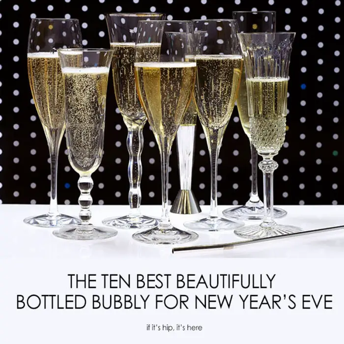 Read more about the article The Best Beautifully Bottled Bubbly For New Year’s Eve.