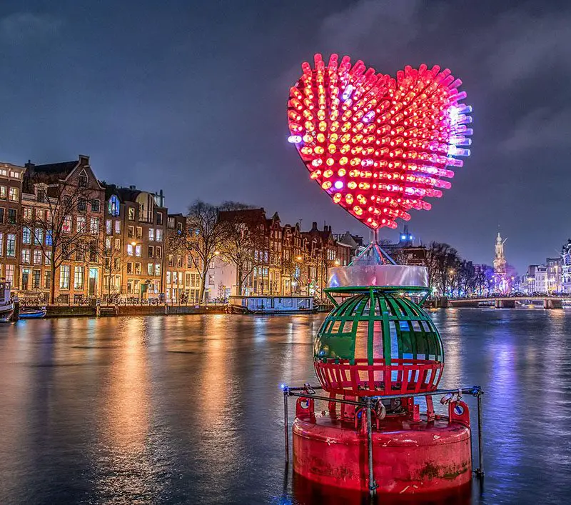 Photos From The Third Amsterdam Light Festival