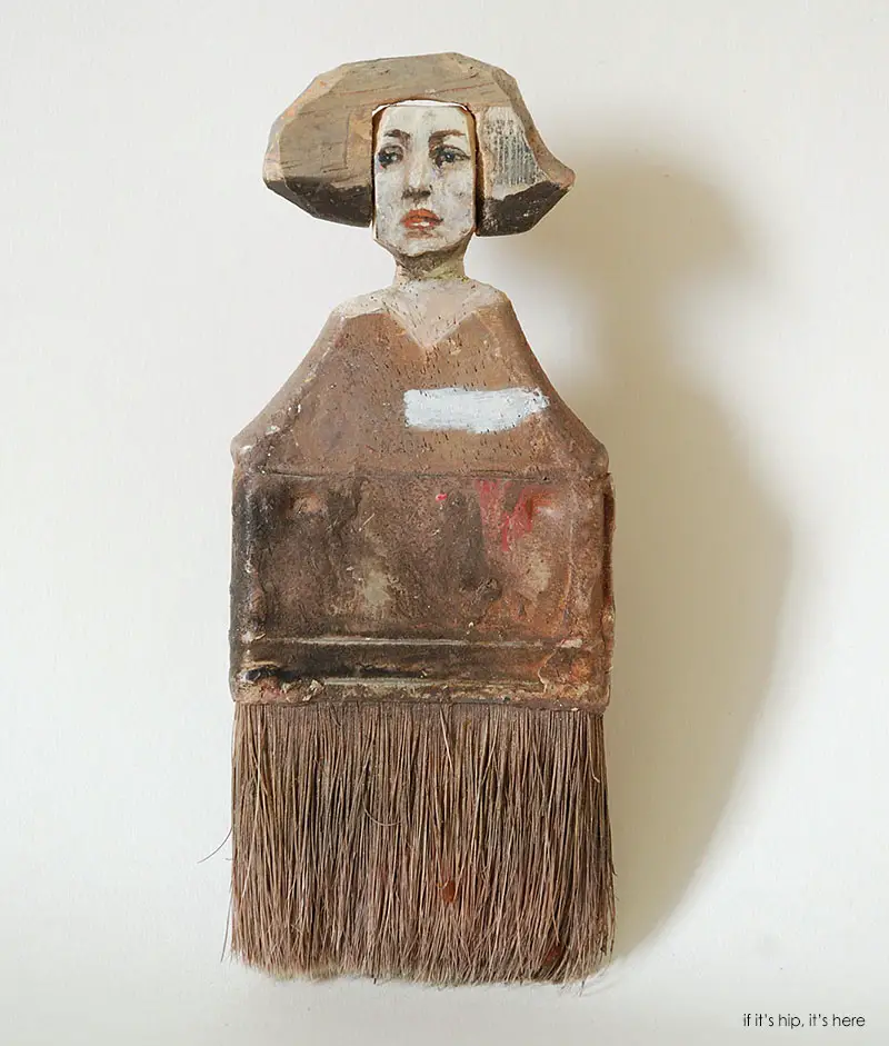 rebecca szeto art painted brushes