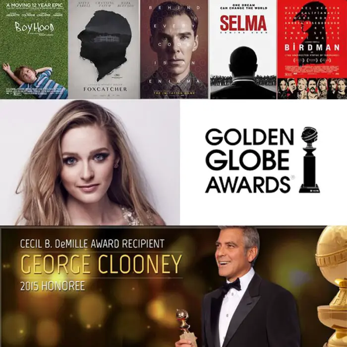 Read more about the article Your Guide To The 72nd Golden Globes (The Nominees, Honorees, Miss Golden Globe & Trivia)