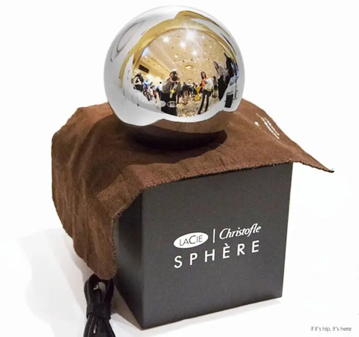 Read more about the article The LaCie Christofle Sphere – One Fancy Schmancy External Drive.