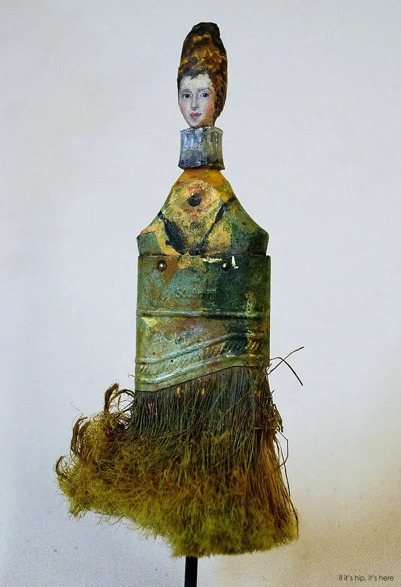 Doña Hongari after Velazquez painted brush