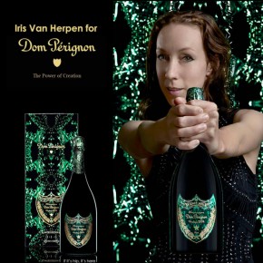 Dom Pérignon Metamorphosis: A Bottle, Box and Cocoonase By Iris Van Herpen