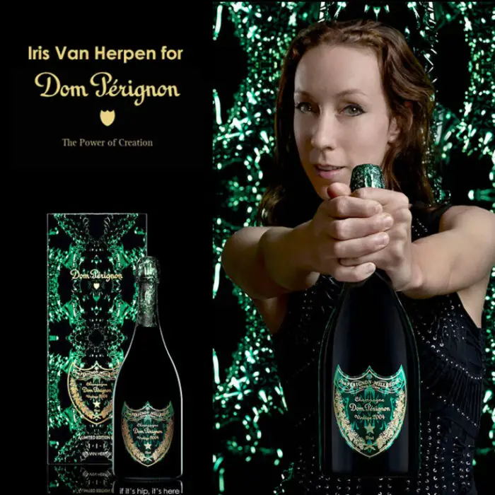 The Art of Re-Invention: Iris van Herpen designs for Dom Pérignon