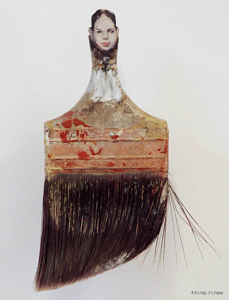 Innocence Paintbrush Portraits by Rebecca Szeto