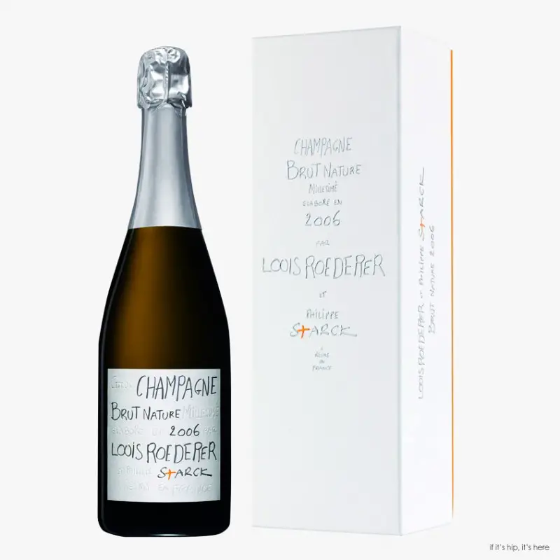 Philippe Starck Brut Nature 2006 for Roederer Estate