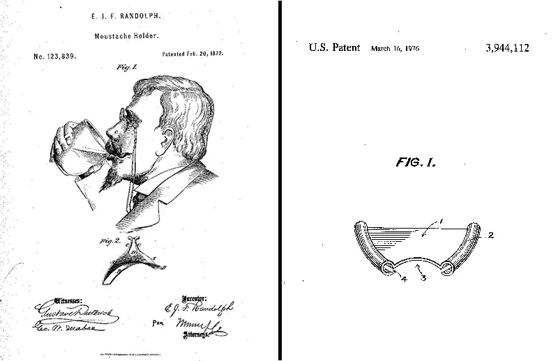 US patents moustaches IIHIH