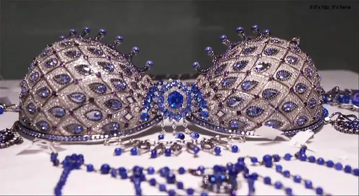 Blue Sapphire Fantasy Bra for victoria's secret