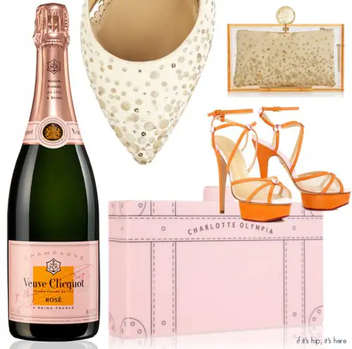 charlotte olympia champagne accessories