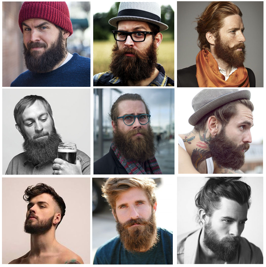 assorted hipster beards for IIHIH