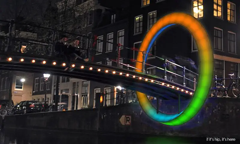 Third Amsterdam Light Festival circle-of-life