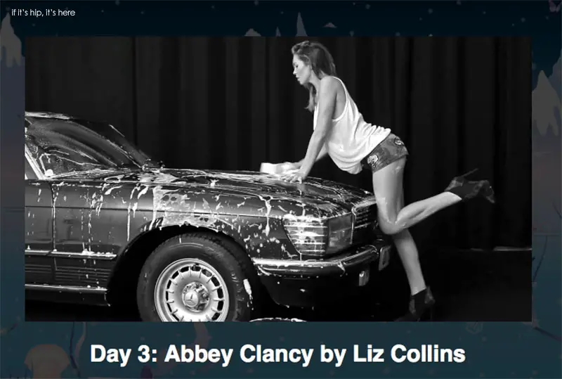 day3 Abbey Clancy by Liz Collins