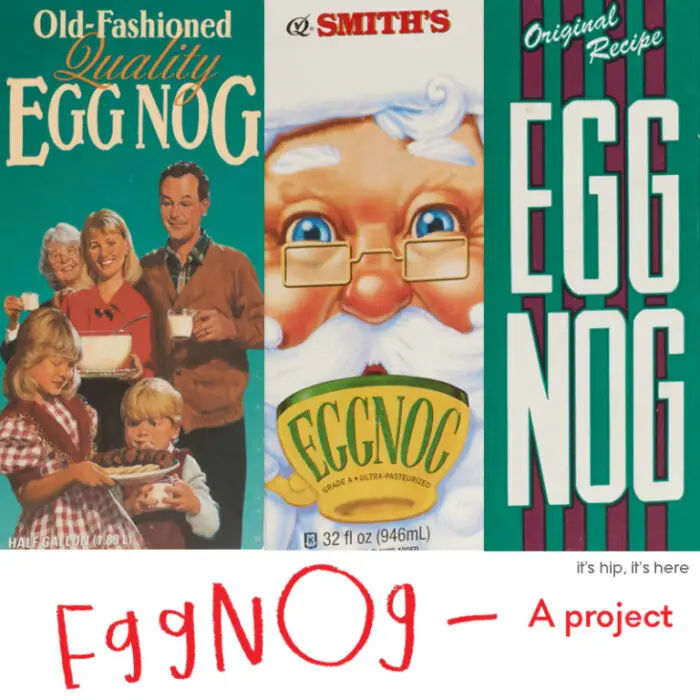 Read more about the article The Egg Nog Project – A Kitschy Collection of Cartons From All Over The Country.