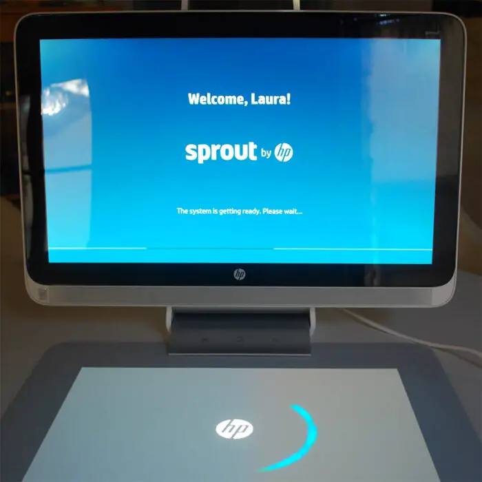 hp sprout easy set up