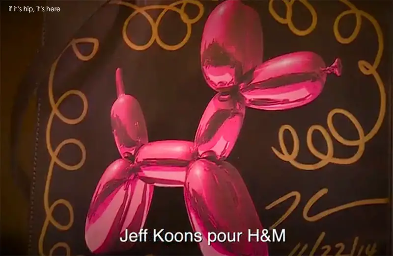 jeff koons for H&m1