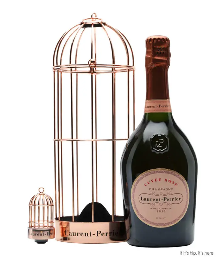 Laurent Perrier Rosé Champagne Birdcage Edition