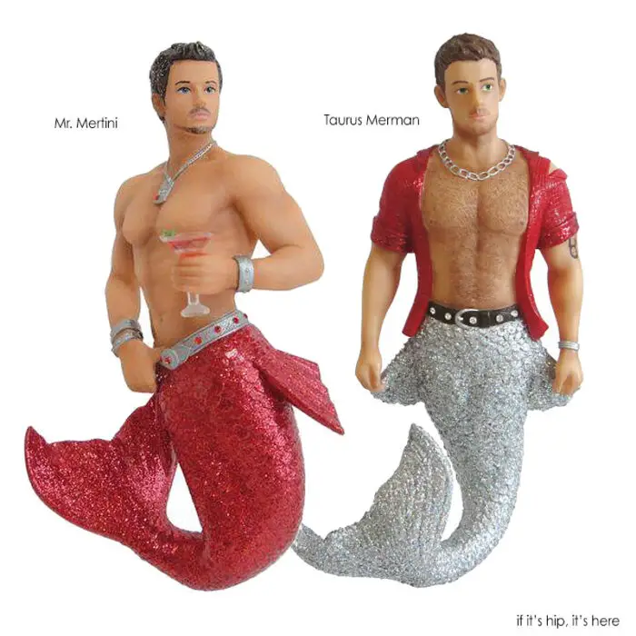 mermen ornaments 1