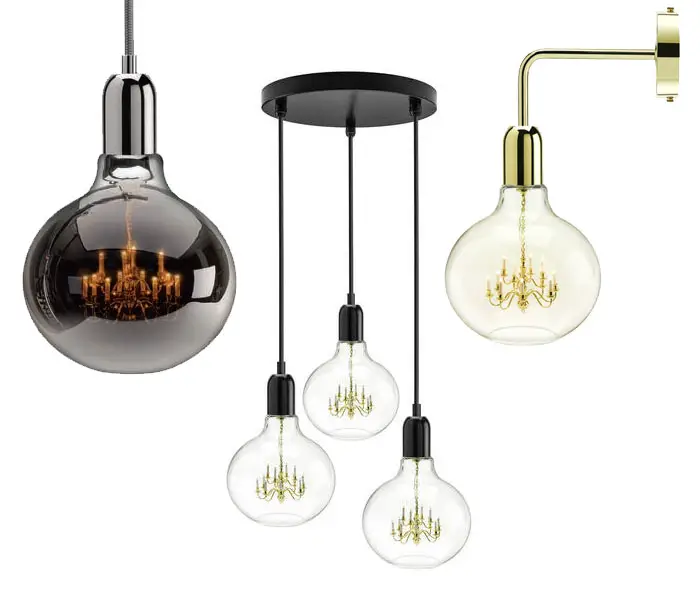 new king edison light fixtures