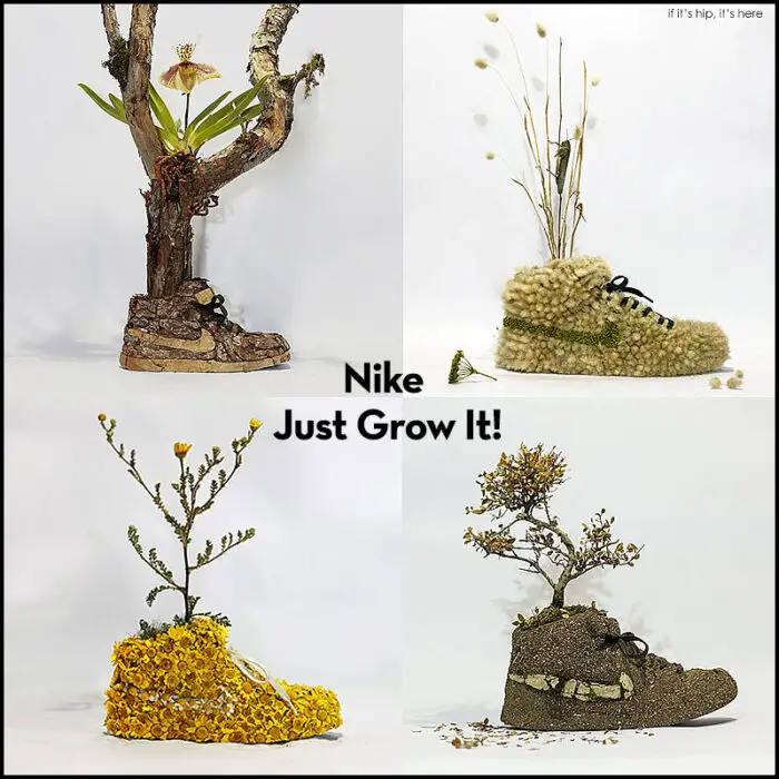 Read more about the article Just Grow It! Nikes Transformed Into Nature by Mr. Plant.