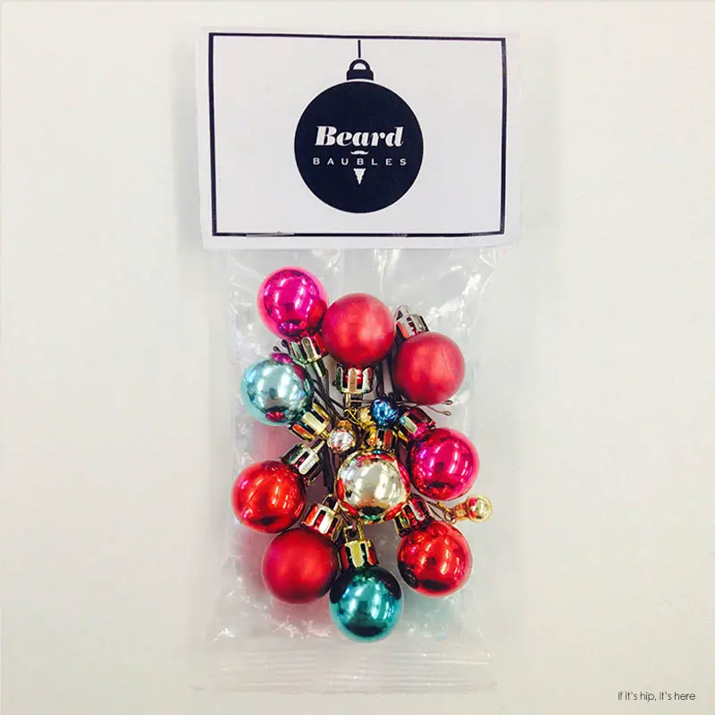 Beard Baubles For Festive Facial Hair