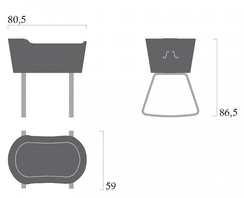 womby dimensions cm