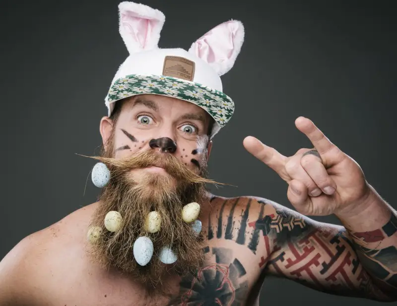 APRIL- Easter Bunny Beard