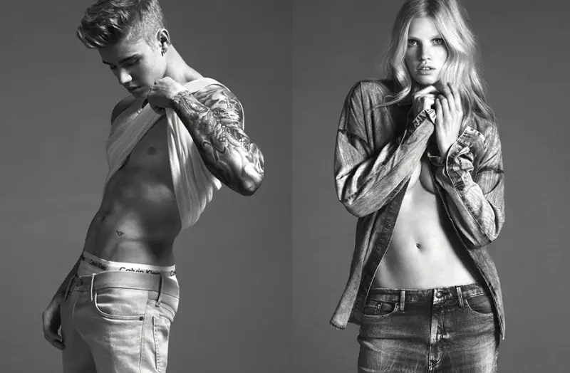 Justin bieber underwear ads