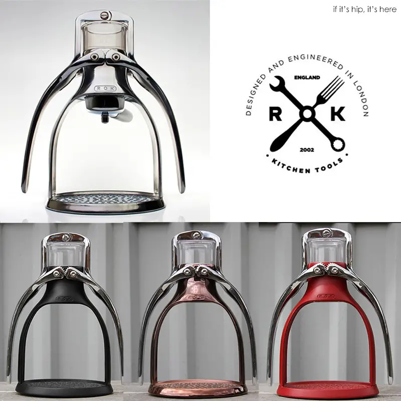 ROK manual espresso maker colors IIHIH