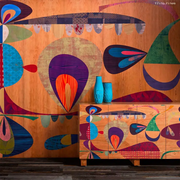 Read more about the article Artist Rex Ray for B+N Industries: Fabulous Wall Panels and Furniture