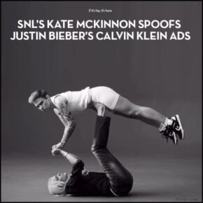 SNL’s Brilliant Parody and the Real Justin Bieber Calvin Klein Ads.