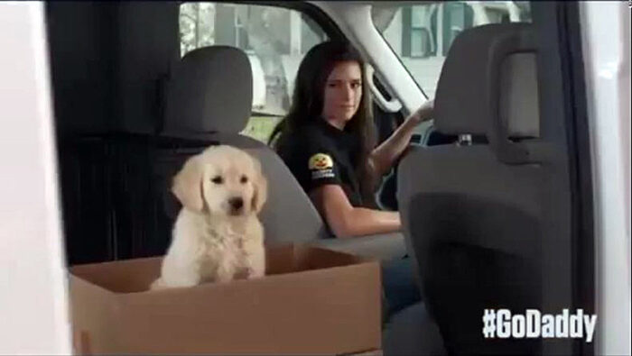 go daddy journey home still3 danica patrick cameo