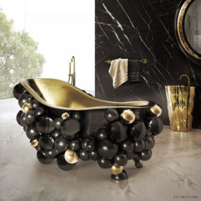 5 Wildly Ornate Bathtubs from Maison Valentina.