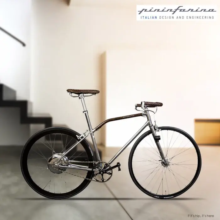 pininfarina bike in situ with logo IIHIH