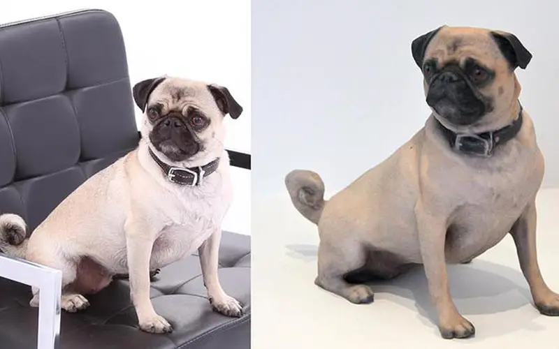 pug 3d printed