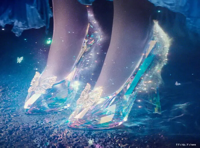 Cinderella-Slippers-on feet