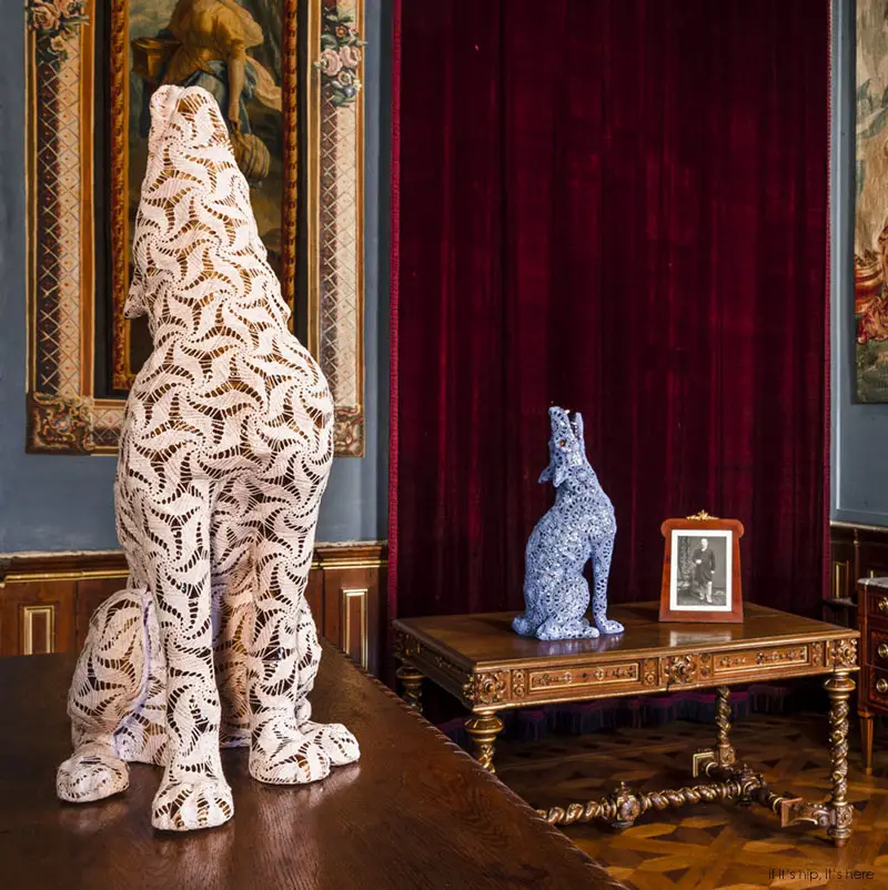 Joana Vasconcelos Crochet Covered Ceramic Animals