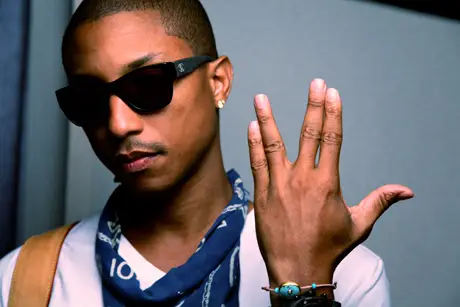 Pharrell Vulcan salute