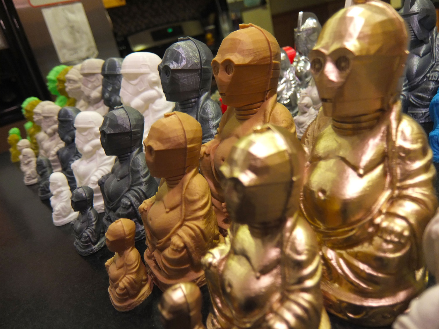 chris mucky 3d pop culture buddhas