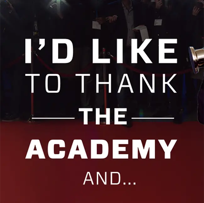 Who Gets Thanked The Most In Oscar Speeches