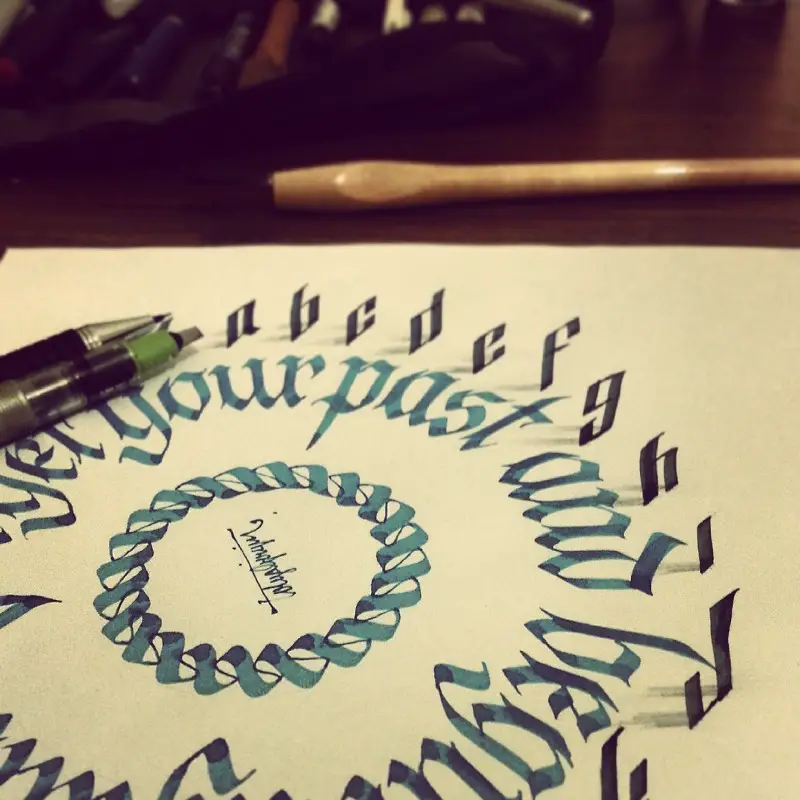 Tolga 3D Hand Lettering