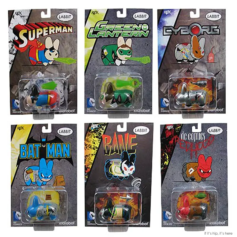 DC comics kid robot kozik labbits IIHIH