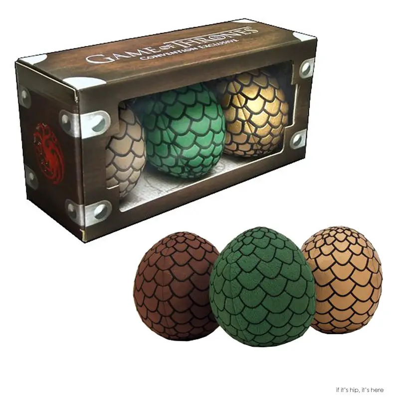 Game of Thrones plush dragon eggs IIHIH