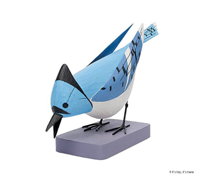 bird sculptures by charley harper studio