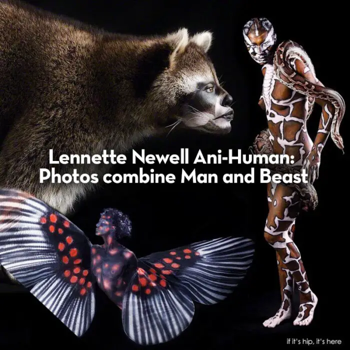 Read more about the article Lennette Newell Ani-Human : Photos Combine Man and Beast.