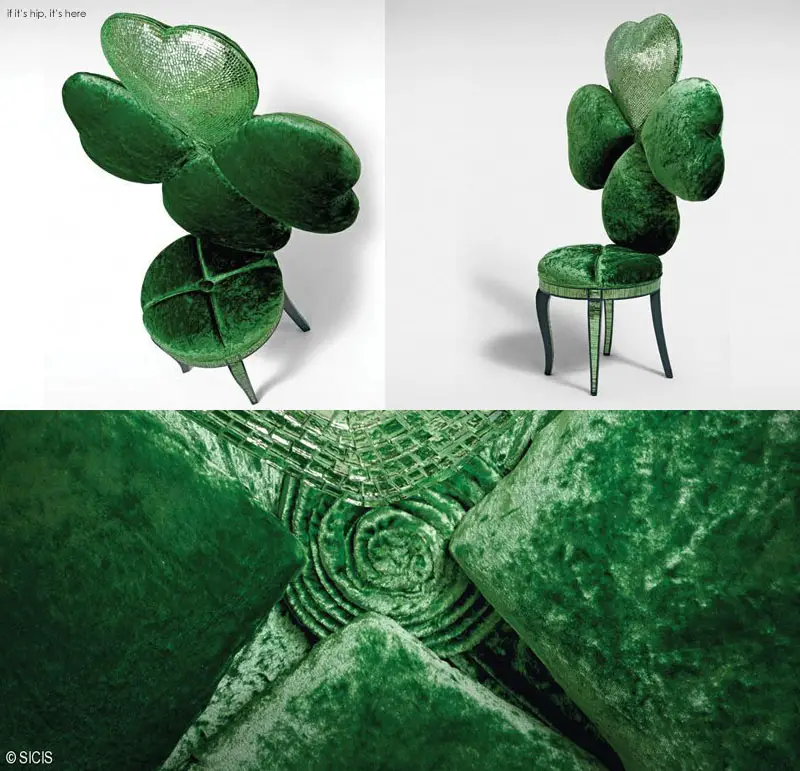 The Lucky Charm Chair, designed by Cappellini e Licheri for Sicis
