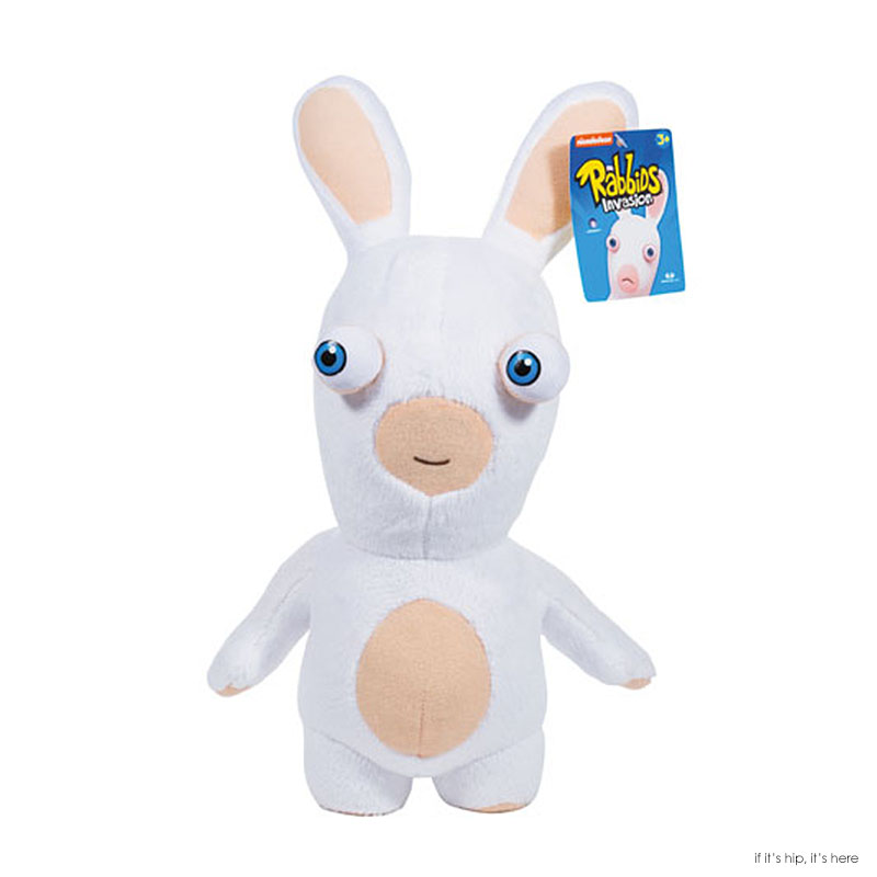 Rabbids Invasion Smiling White Rabbid Series 2 Plush