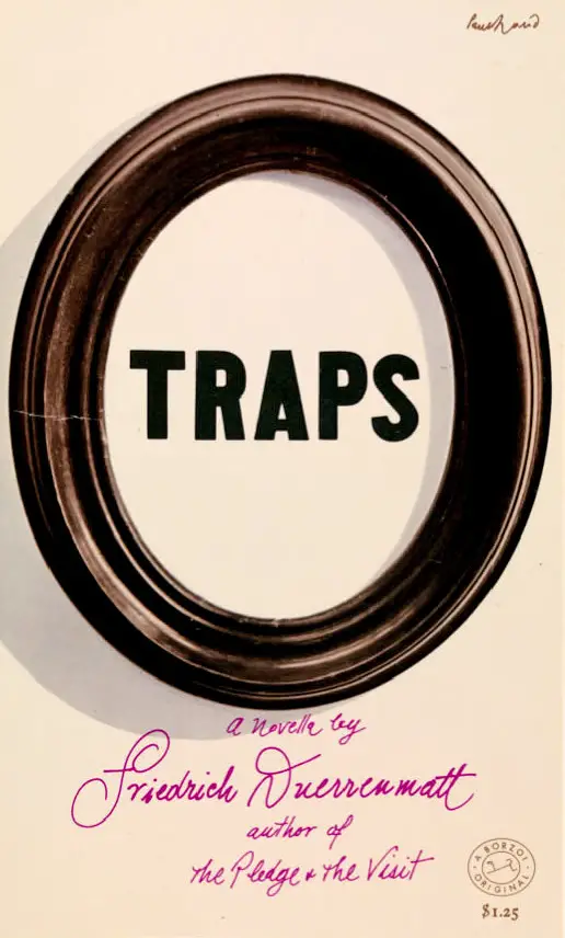 Traps book cover design by Paul Rand