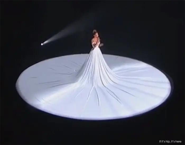 Jennifer Lopez Light Projection Dress