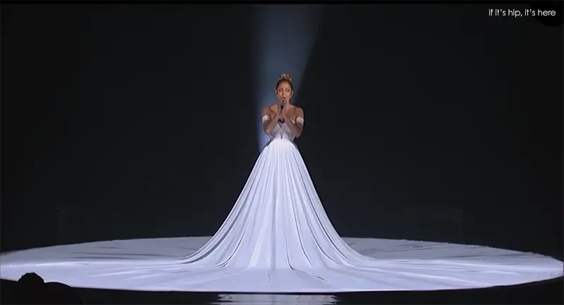 Jennifer Lopez Light Projection Dress